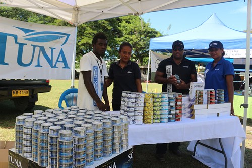 The much-loved Soltuna products were high on display as SolTuna made their strong presence at the Careers Market.